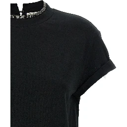 Black Cotton T-Shirt