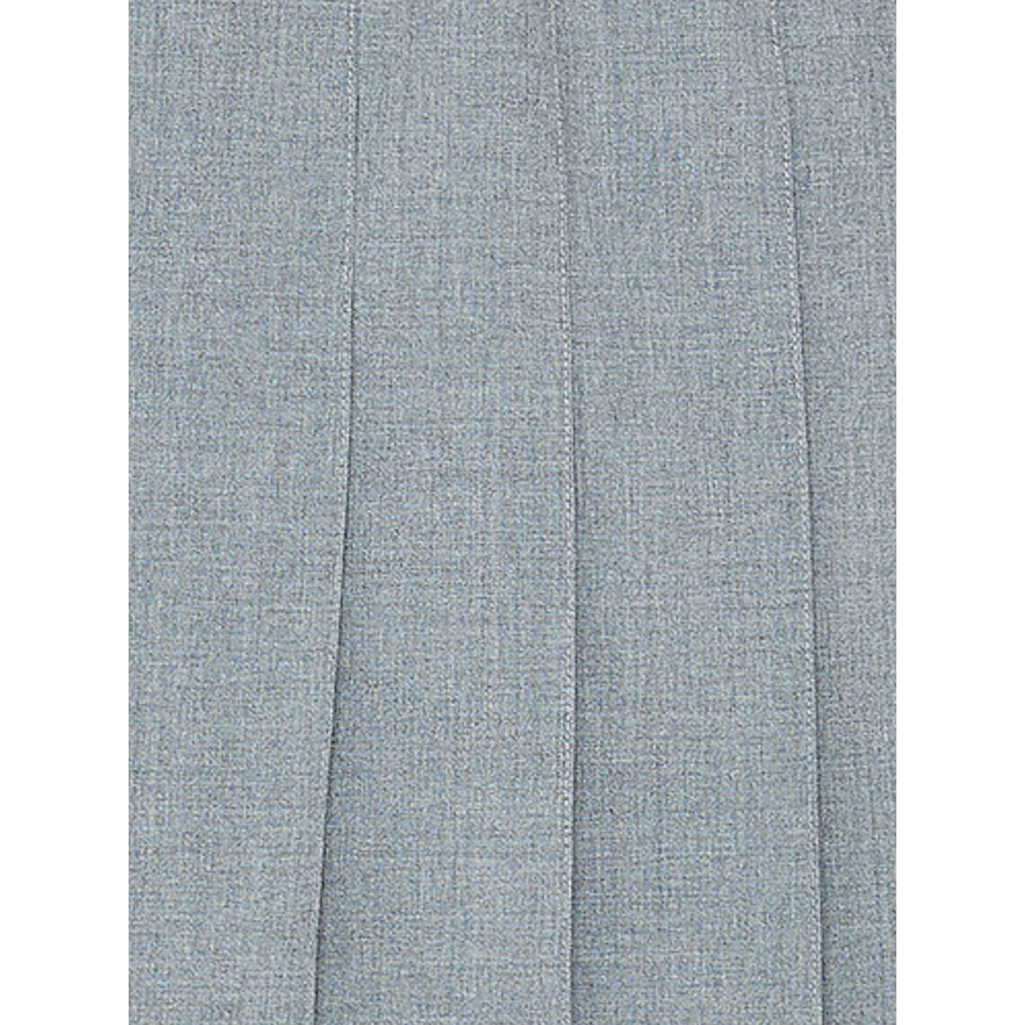 Gray Wool Long Skirt