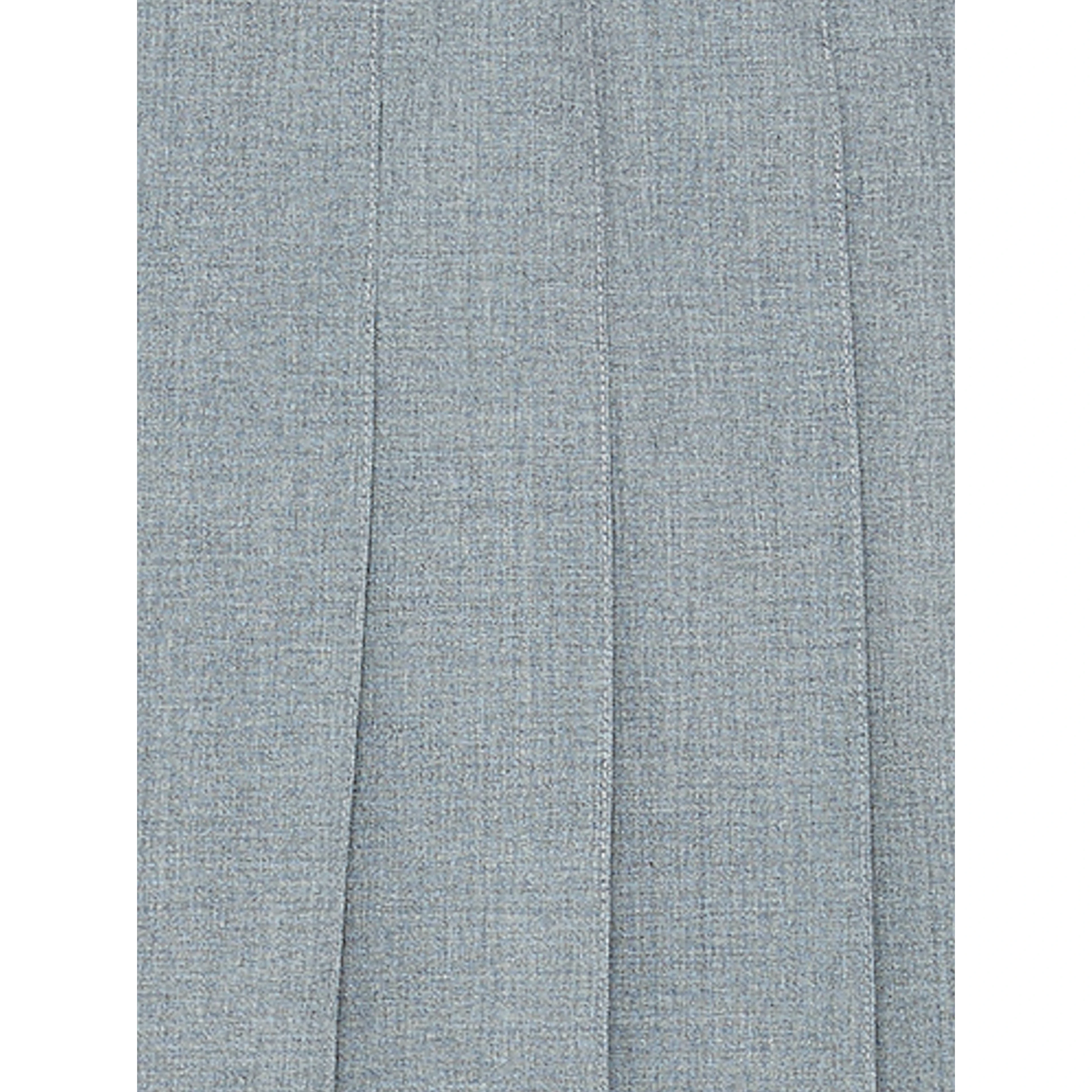 Gray Wool Long Skirt