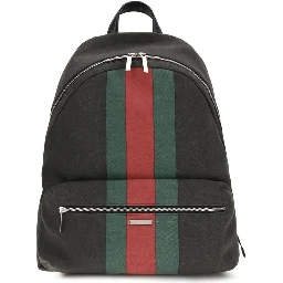 Black Fabric Shoulder Bag