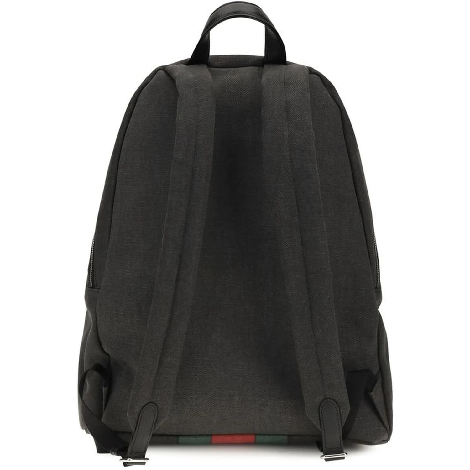 Black Fabric Shoulder Bag