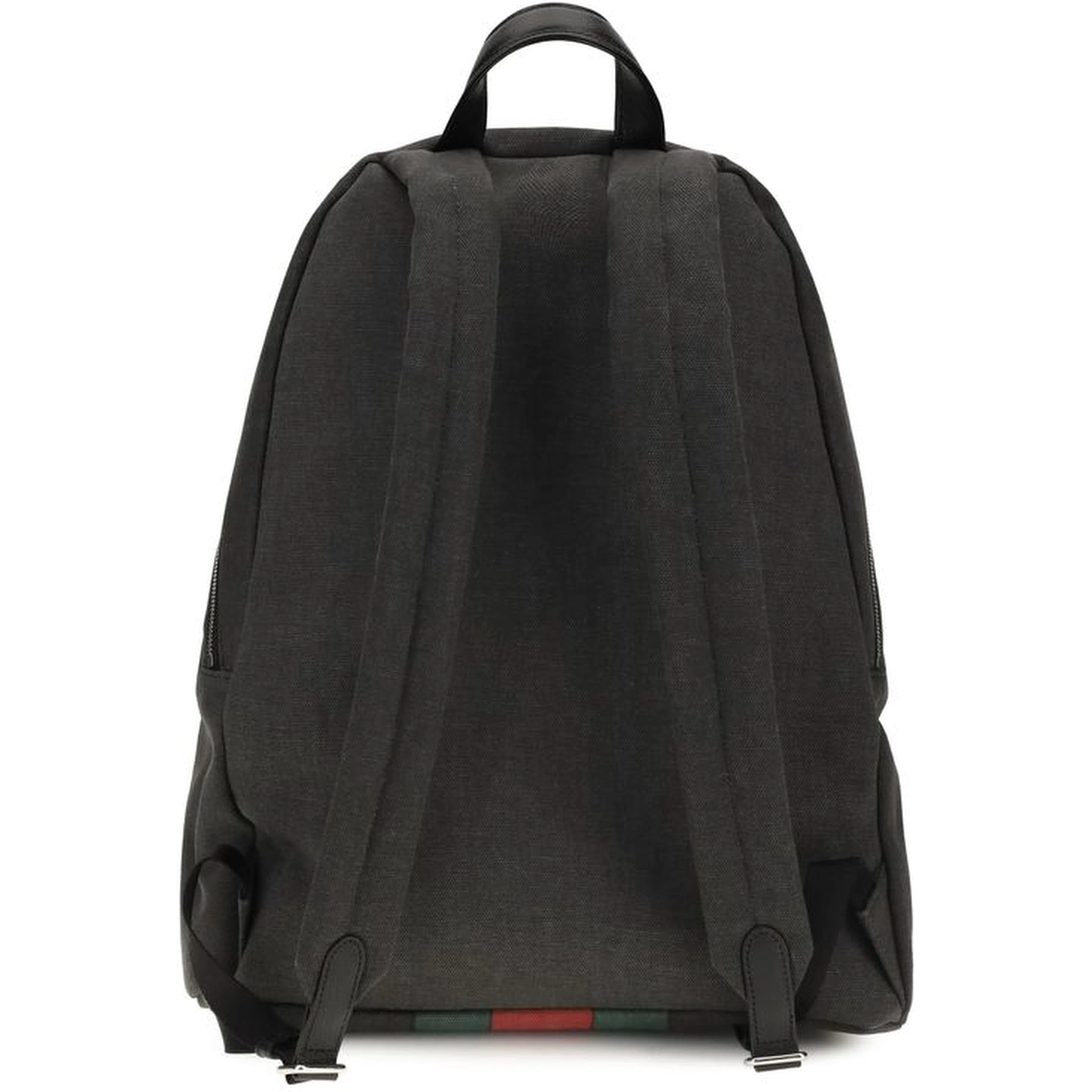Black Fabric Shoulder Bag