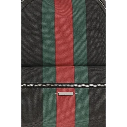 Black Fabric Shoulder Bag