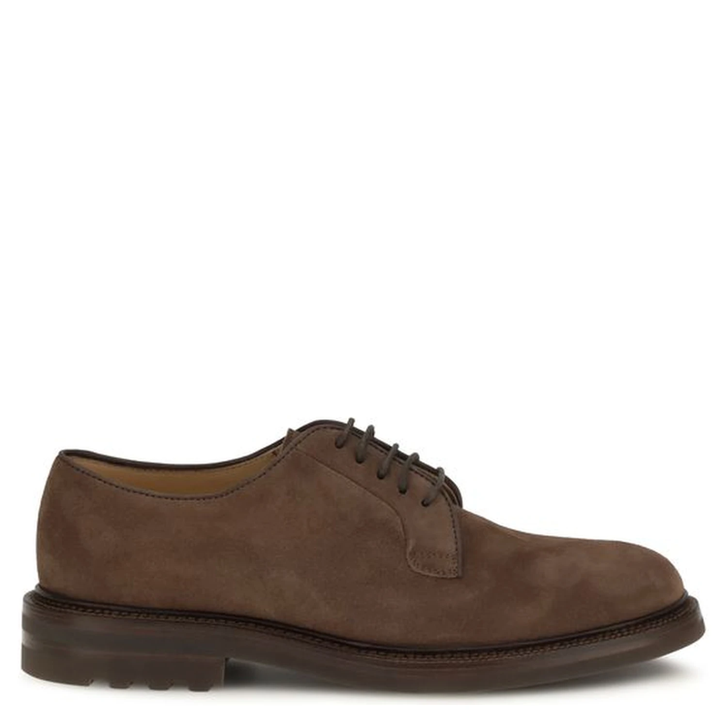 Brown Calf Leather Bos Taurus Oxfords And Derbies
