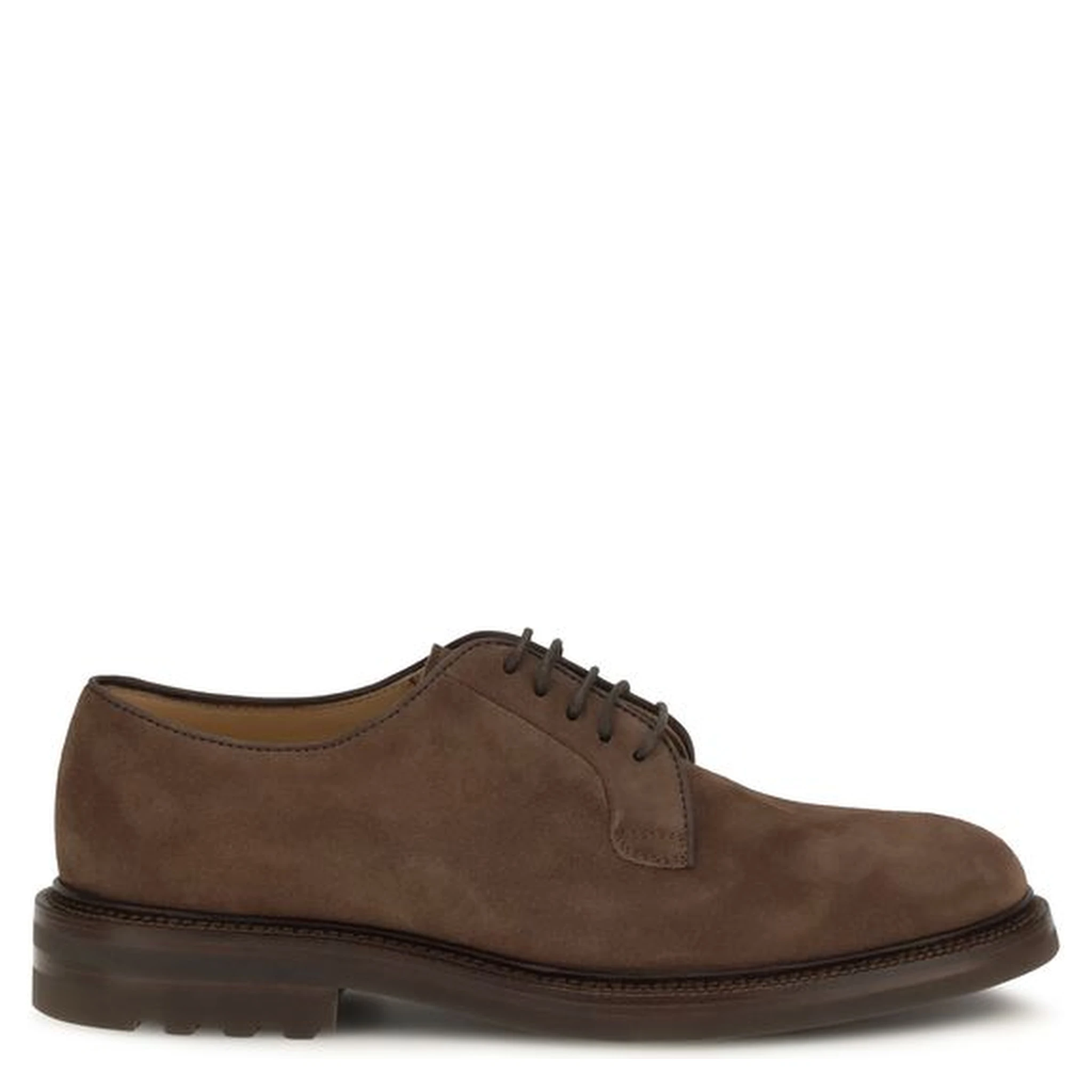 Brown Calf Leather Bos Taurus Oxfords And Derbies