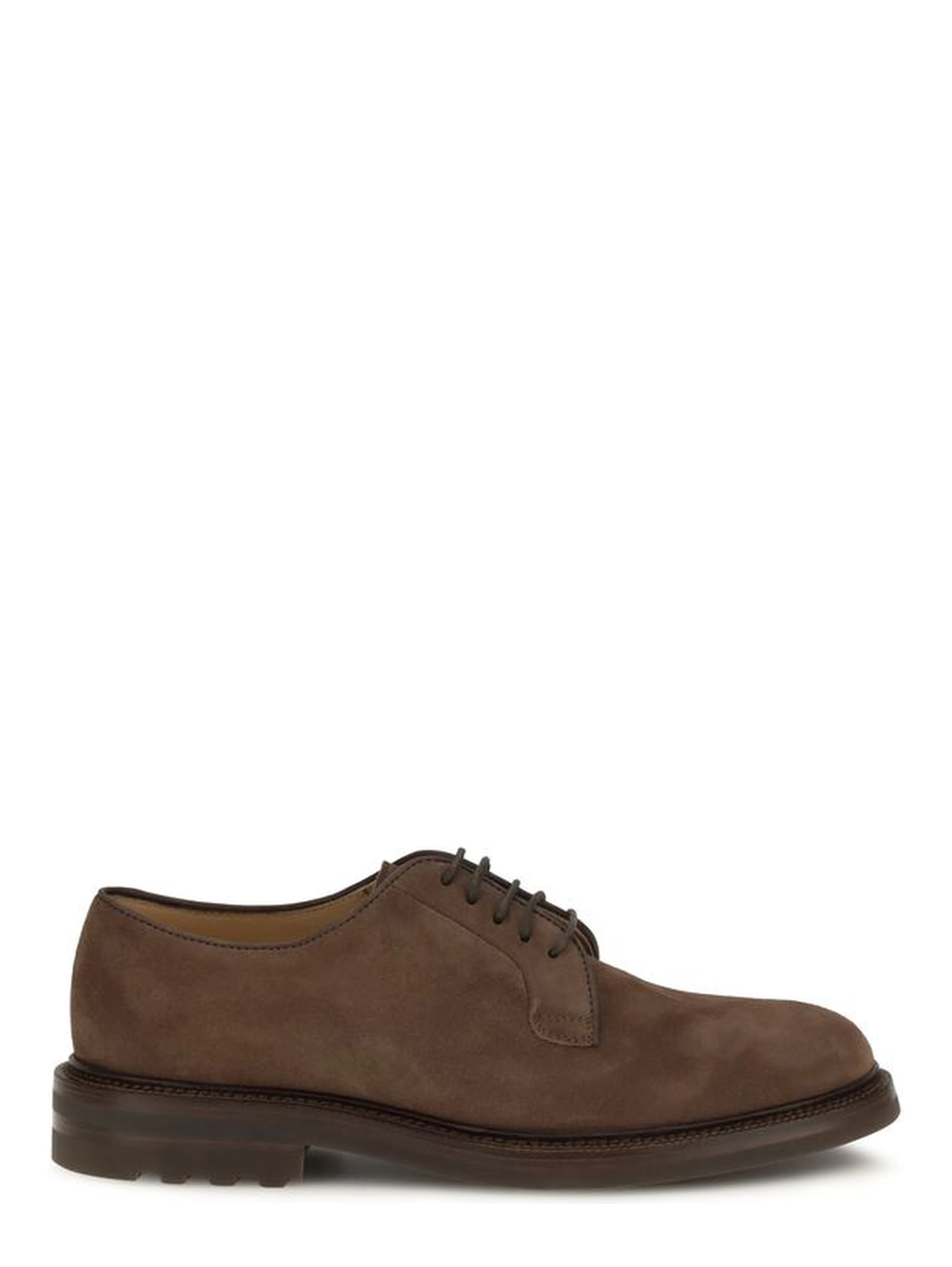 Brown Calf Leather Bos Taurus Oxfords And Derbies