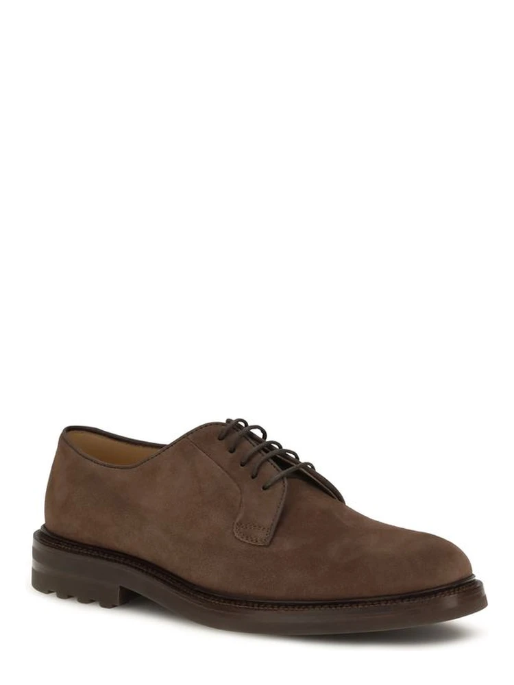 Brown Calf Leather Bos Taurus Oxfords And Derbies alternative