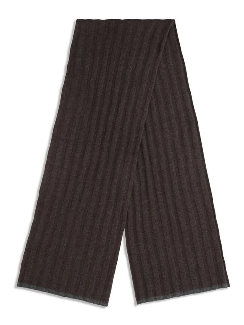 Brown Cashmere Scarf