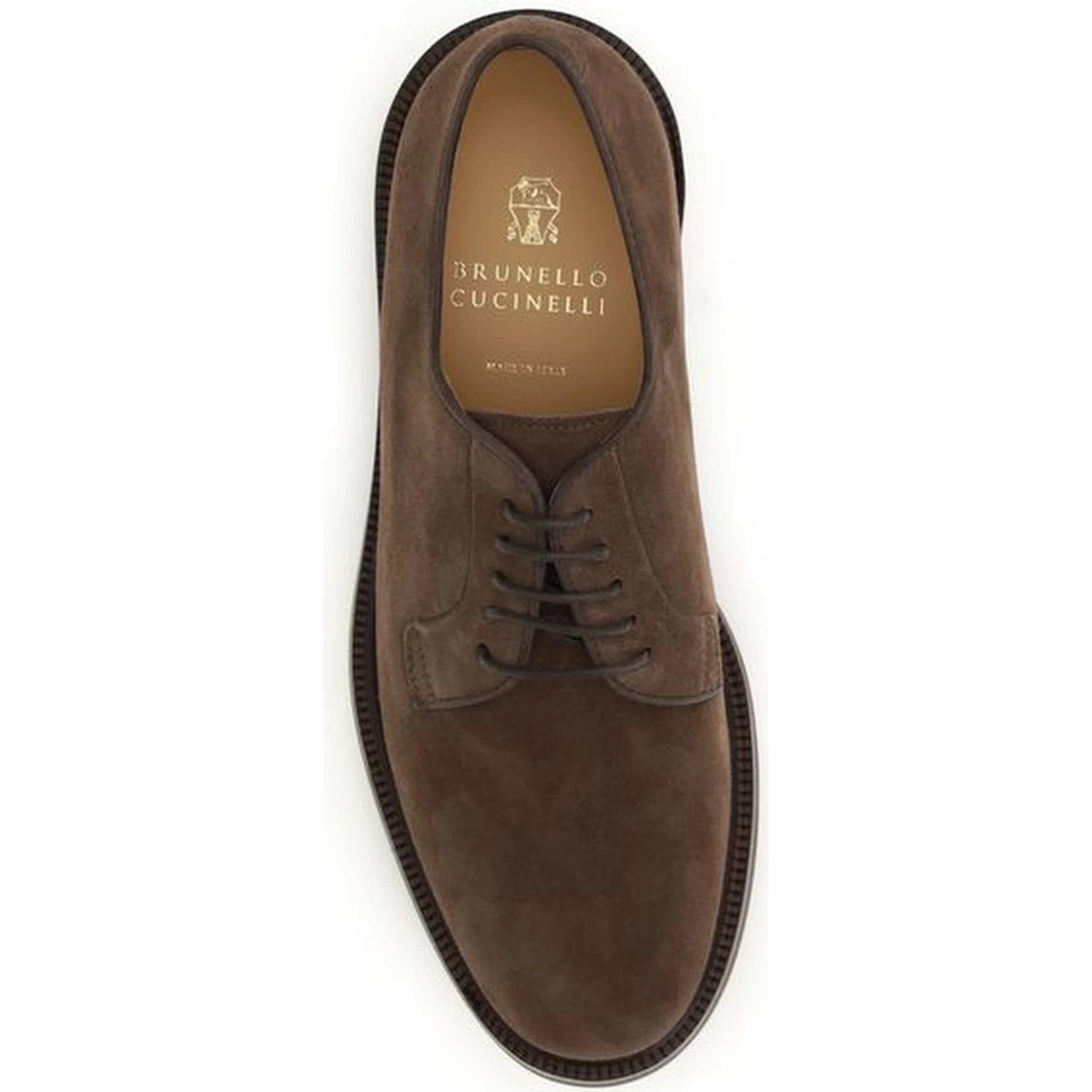 Brown Calf Leather Bos Taurus Oxfords And Derbies
