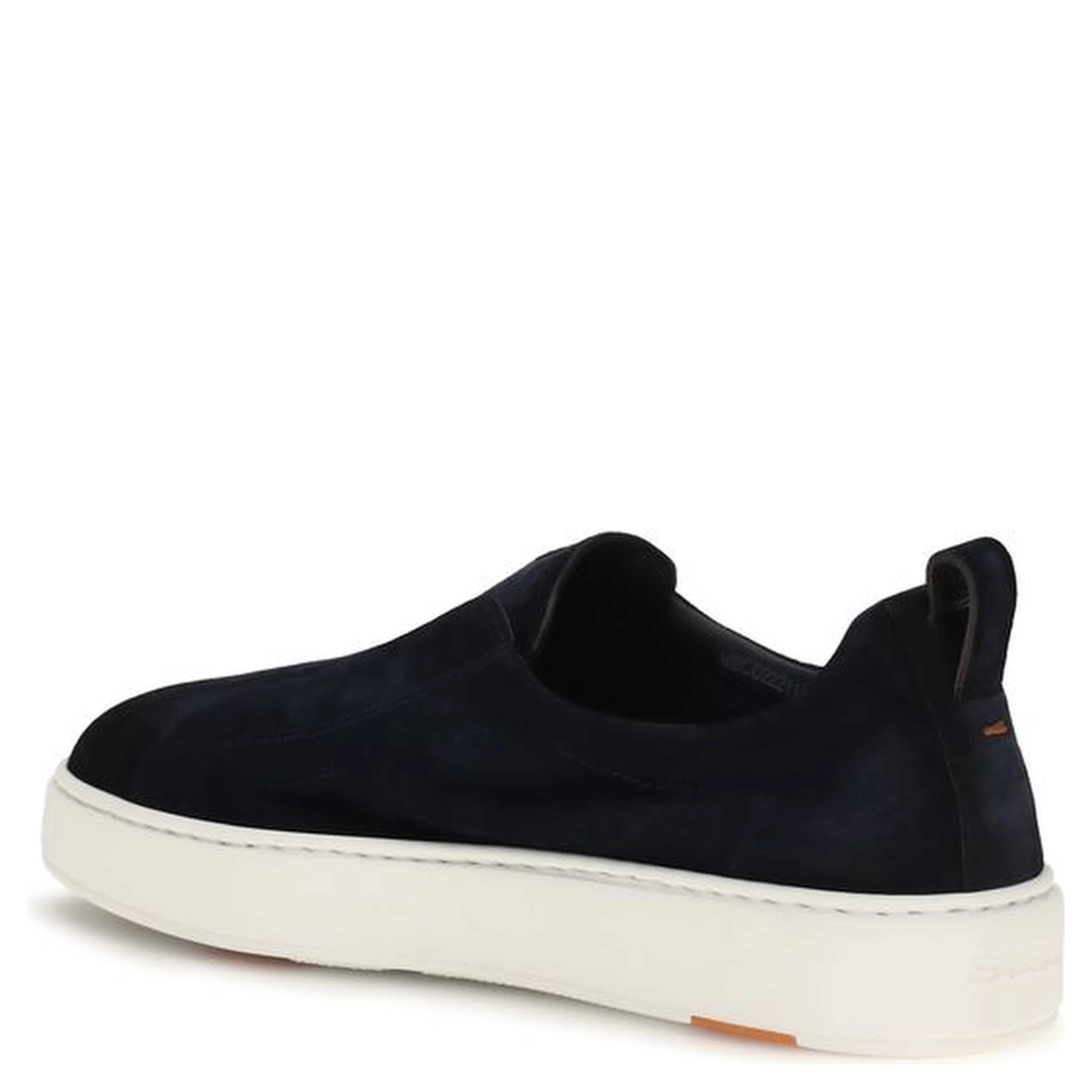 Blue Calf Leather Bos Taurus Sneakers