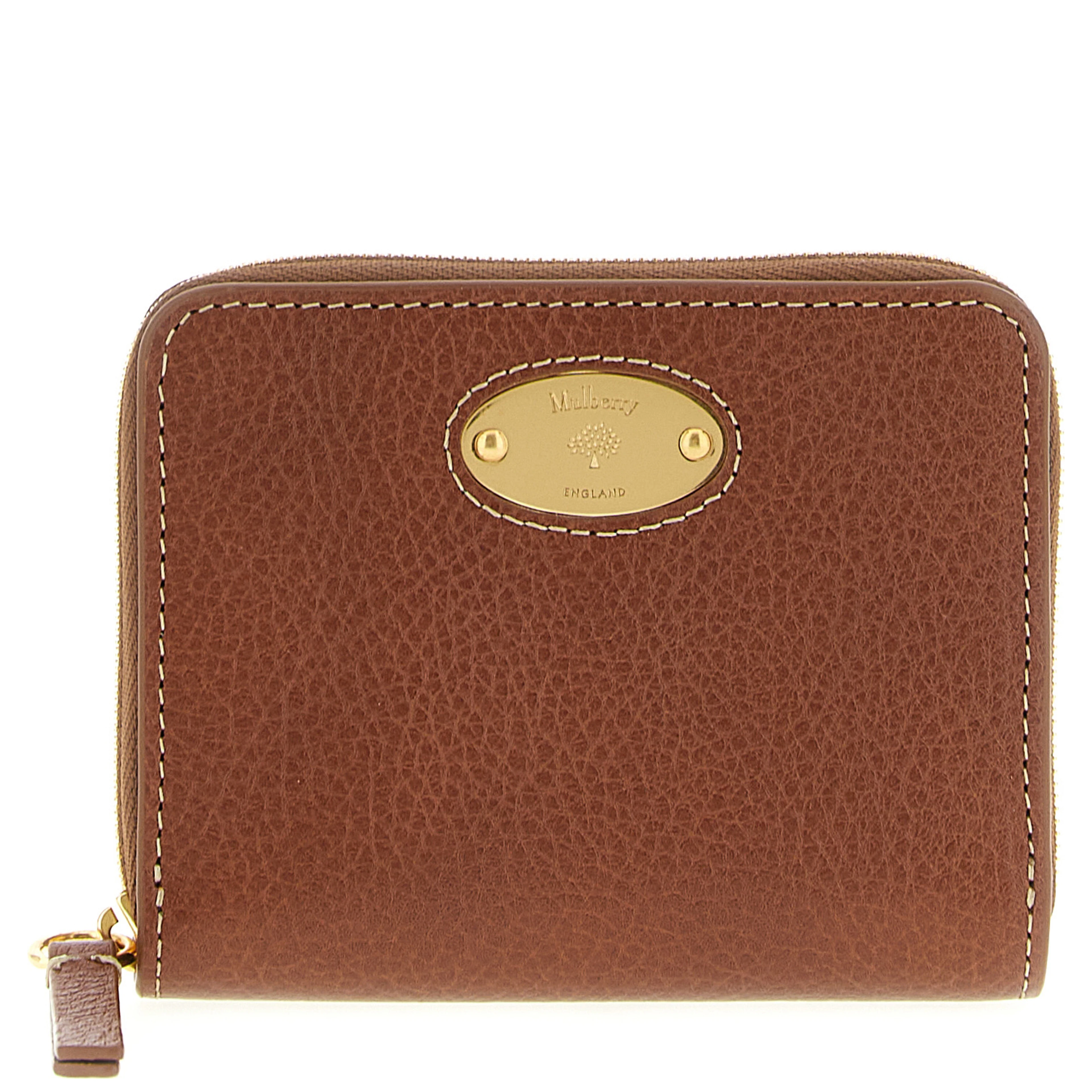 Brown Bovine Leather Cardholder