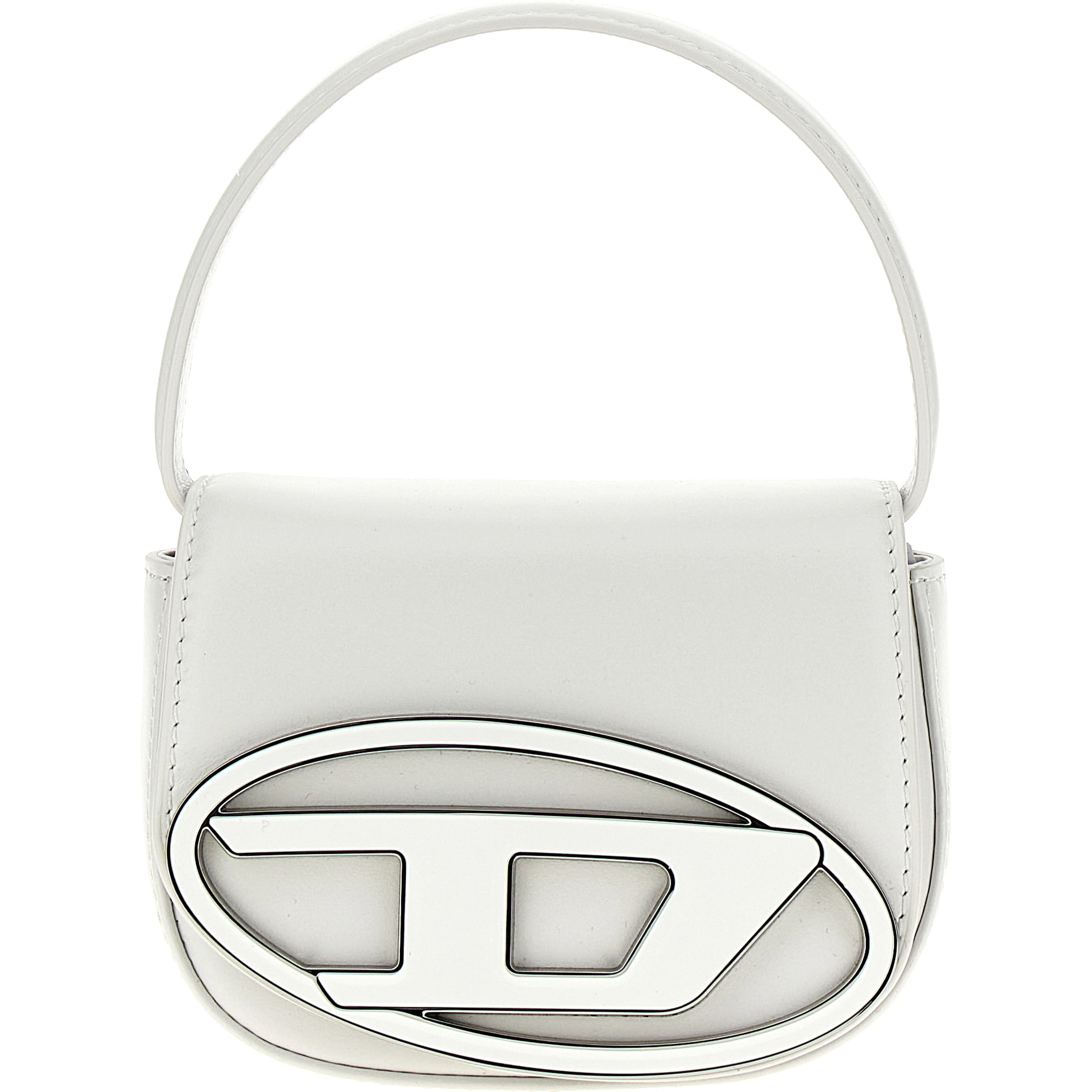 White Cowhide Handbag
