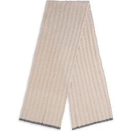 Beige Cashmere Scarf