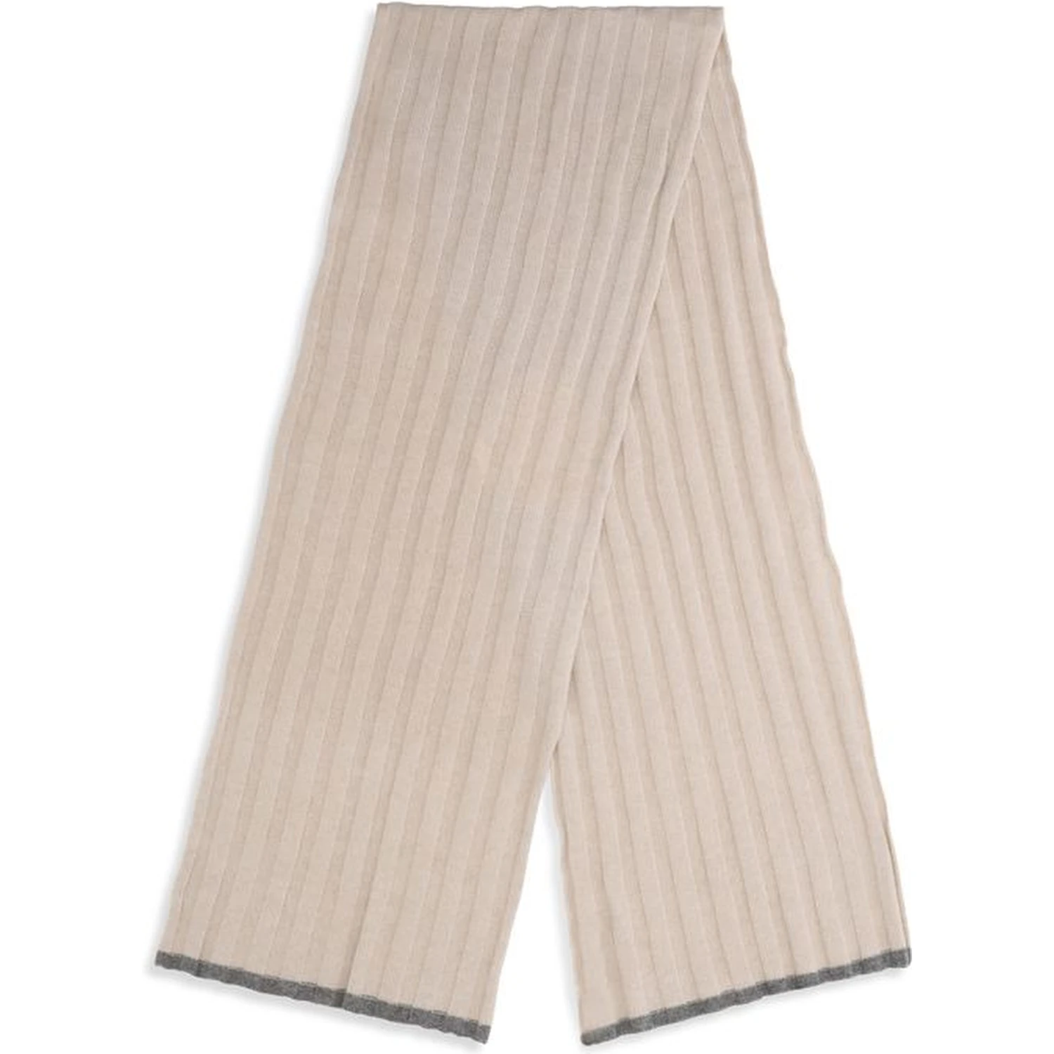 Beige Cashmere Scarf