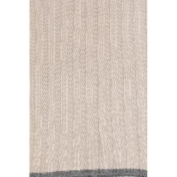 Beige Cashmere Scarf