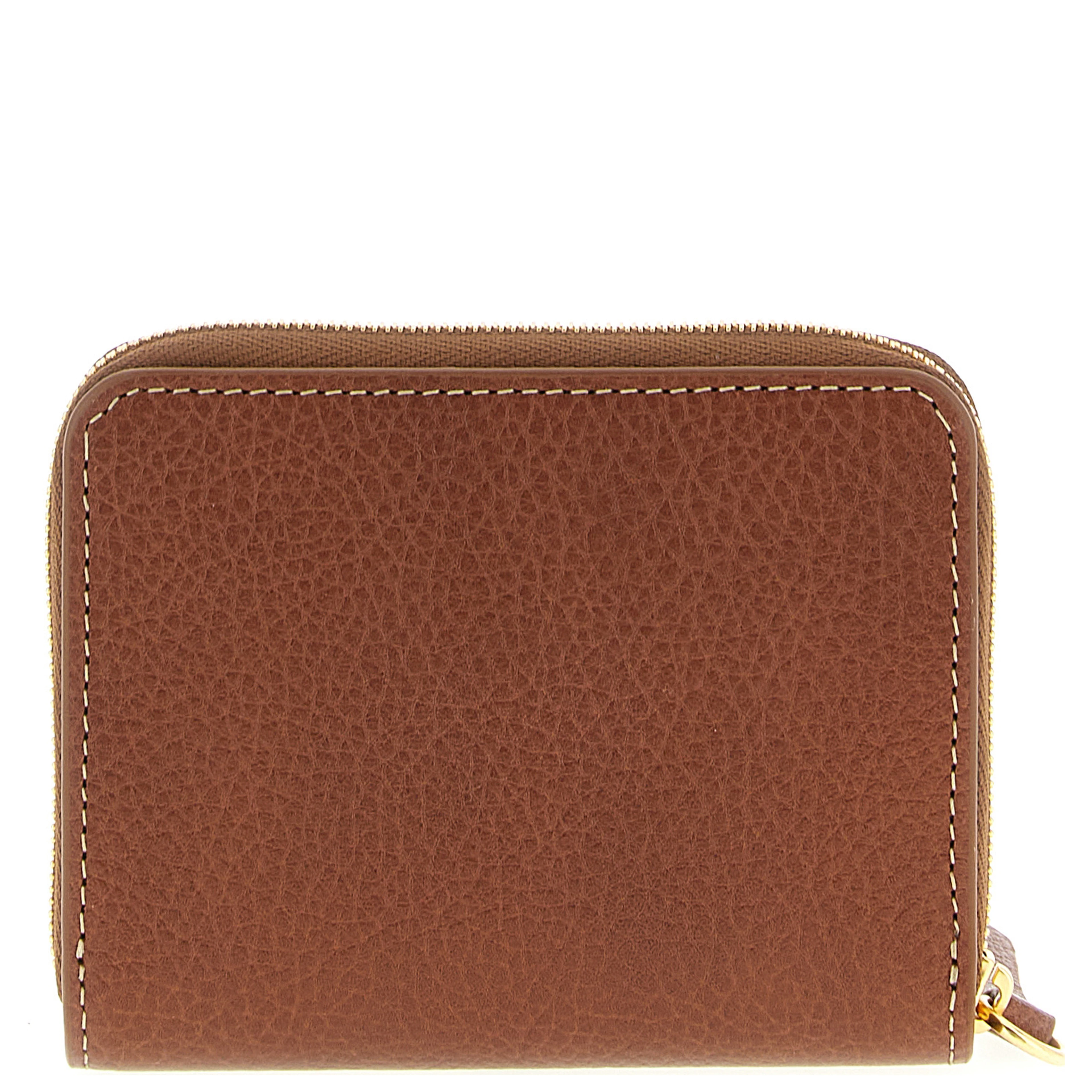 Brown Bovine Leather Cardholder