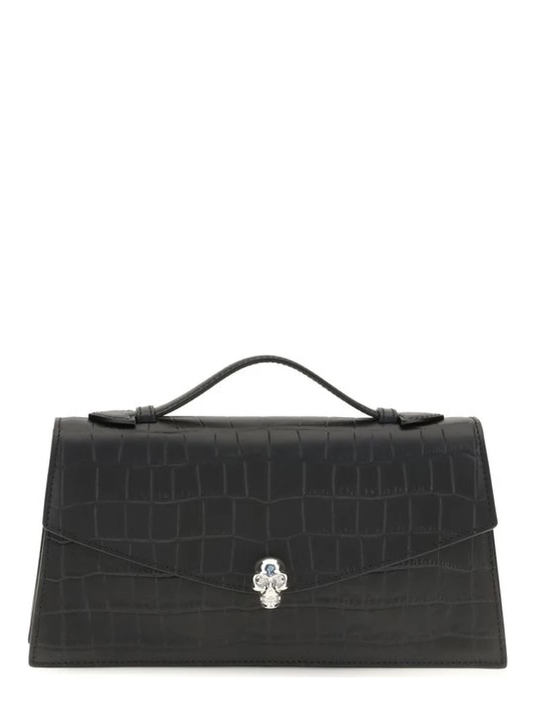 Black Calf Leather Bos Taurus Shoulder Bag