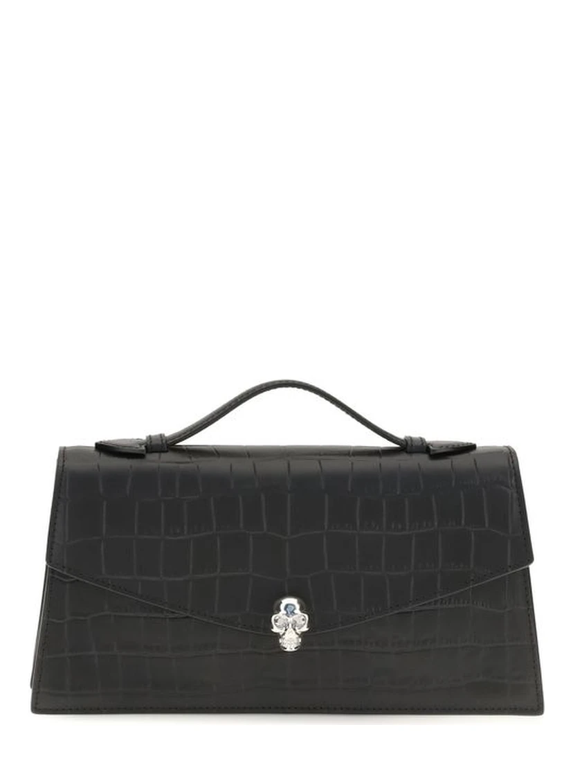 Black Calf Leather Bos Taurus Shoulder Bag