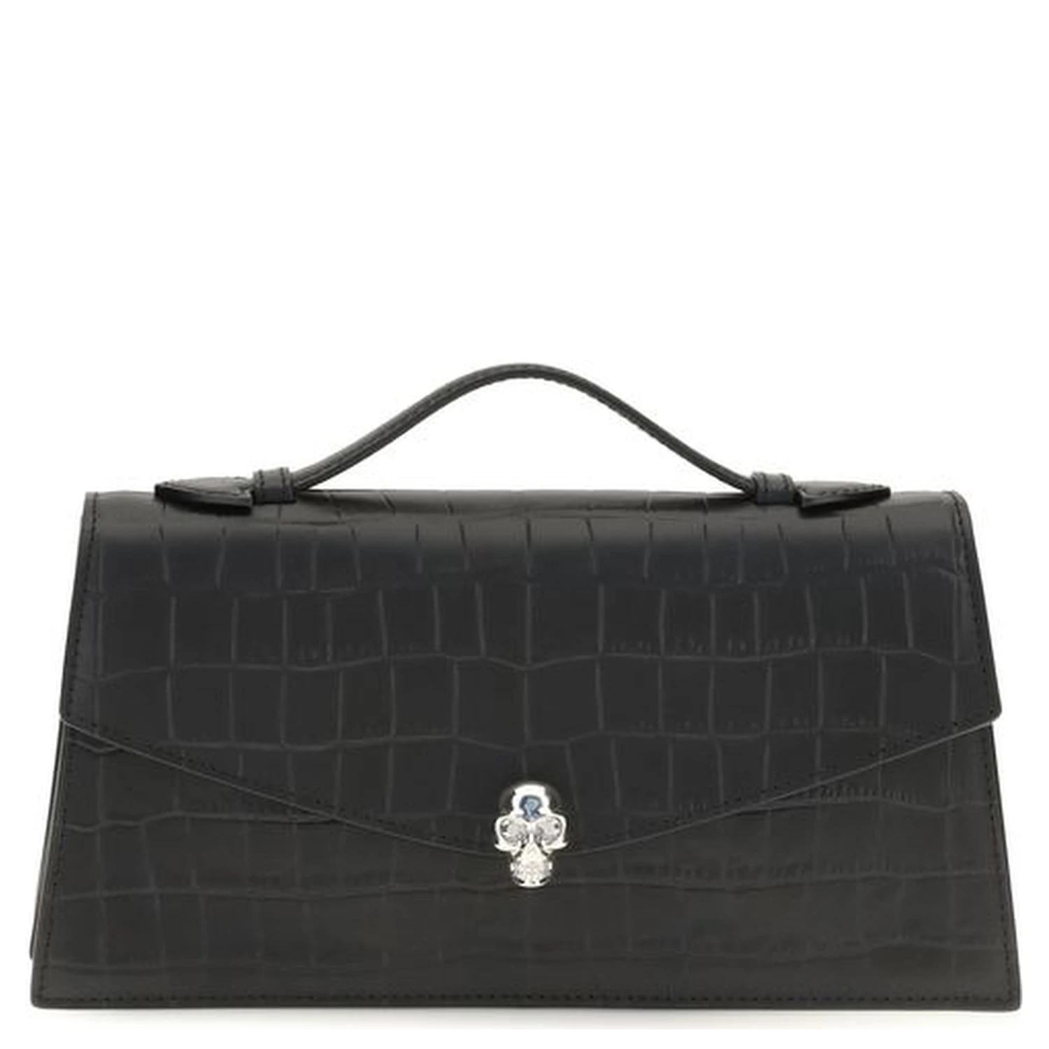 Black Calf Leather Bos Taurus Shoulder Bag