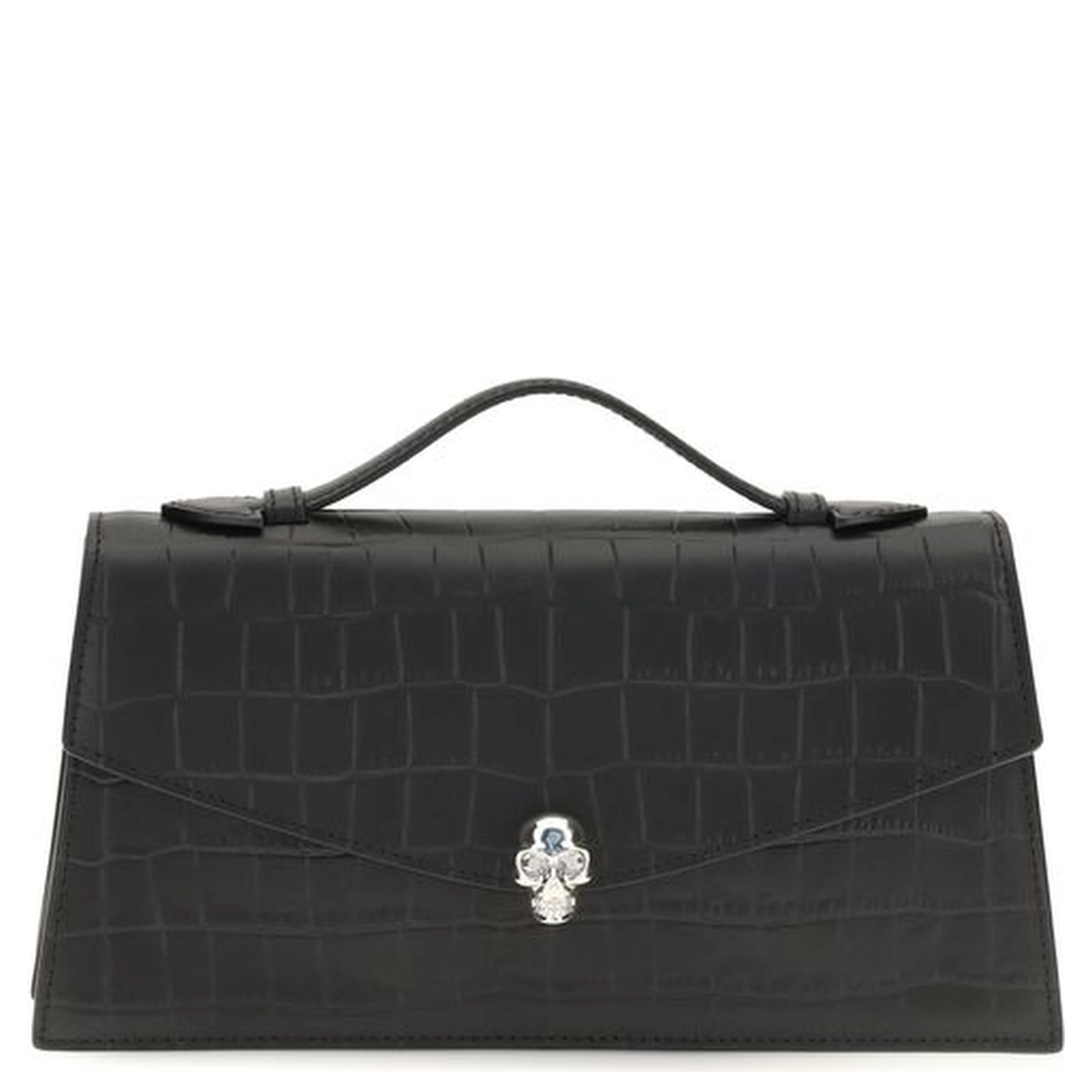Black Calf Leather Bos Taurus Shoulder Bag