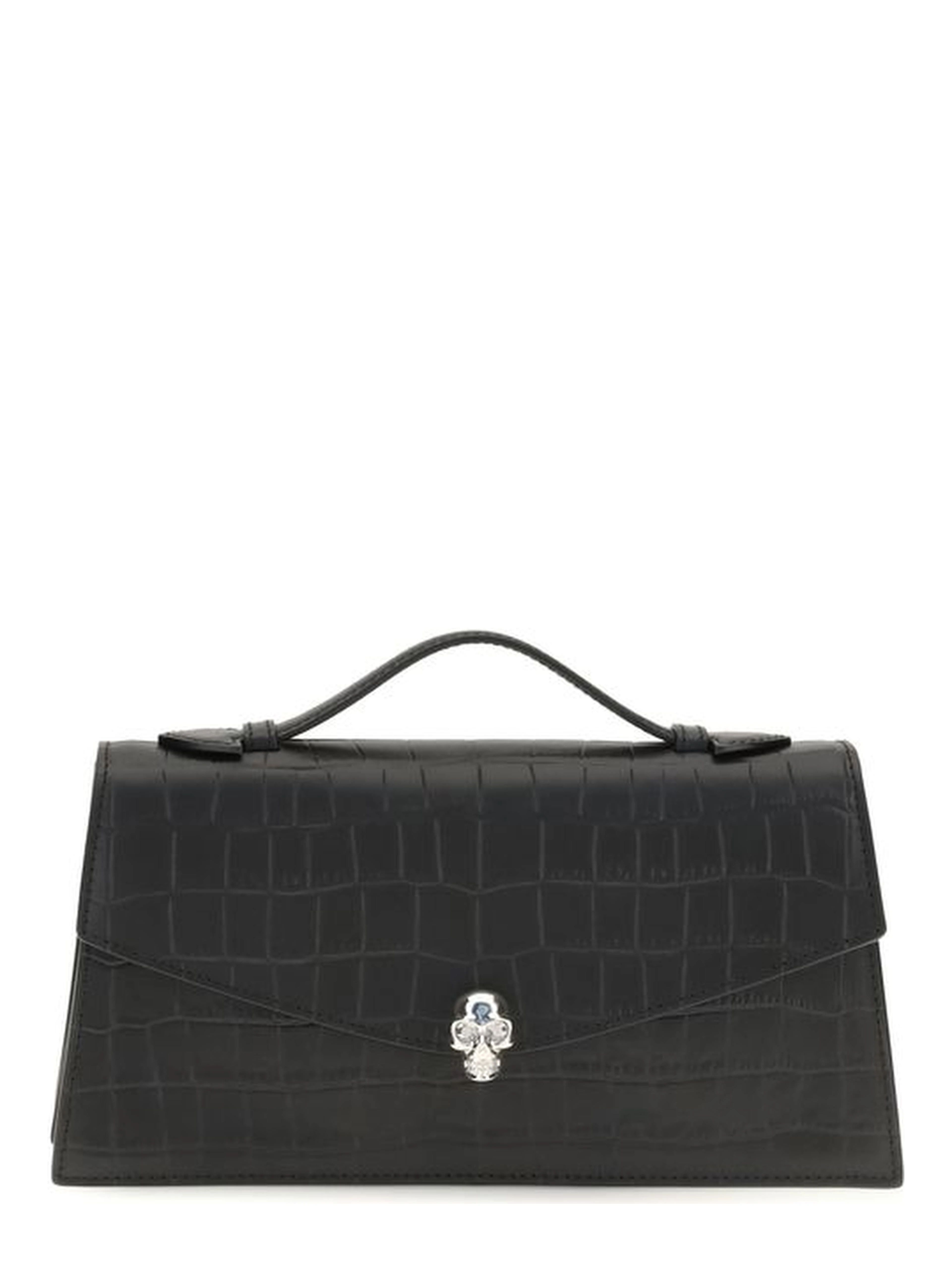 Black Calf Leather Bos Taurus Shoulder Bag
