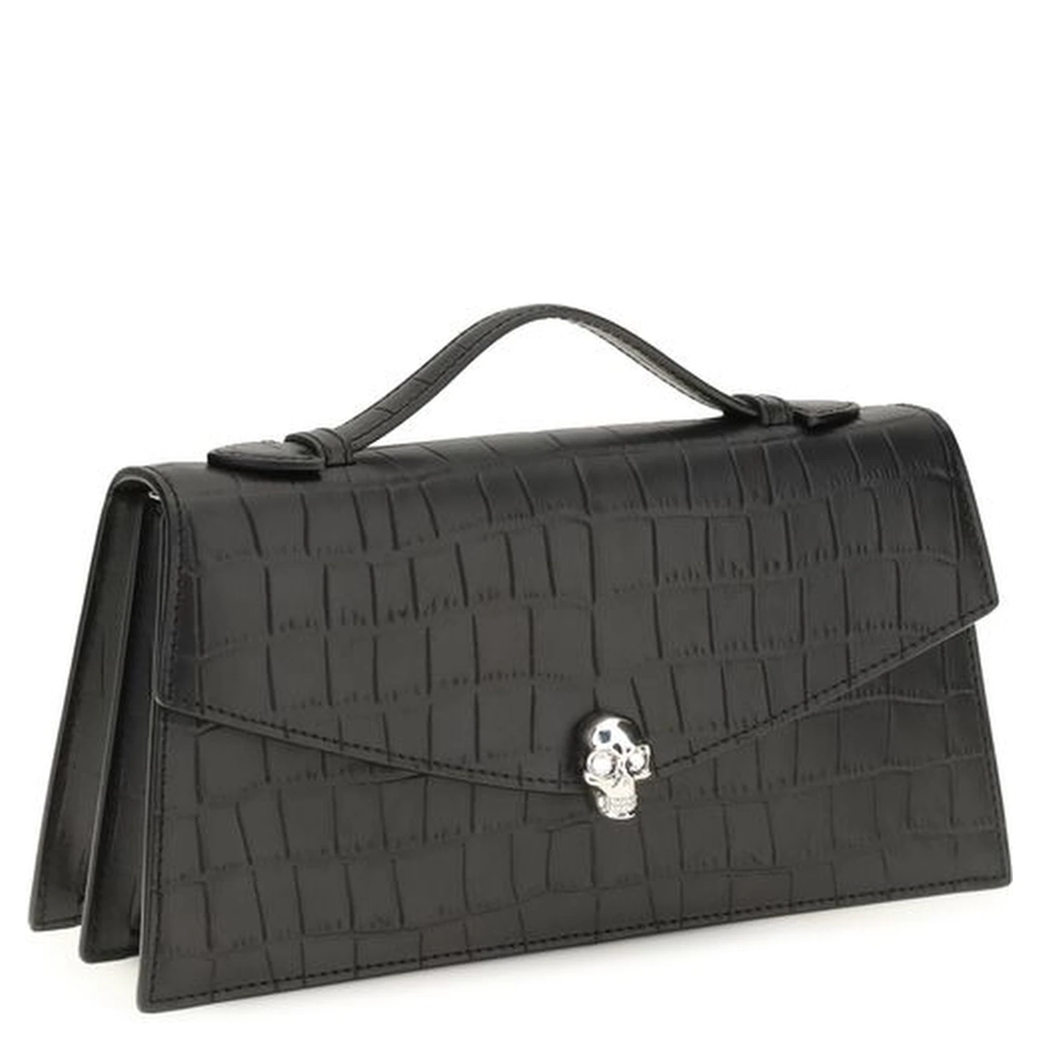 Black Calf Leather Bos Taurus Shoulder Bag