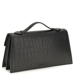 Black Calf Leather Bos Taurus Shoulder Bag