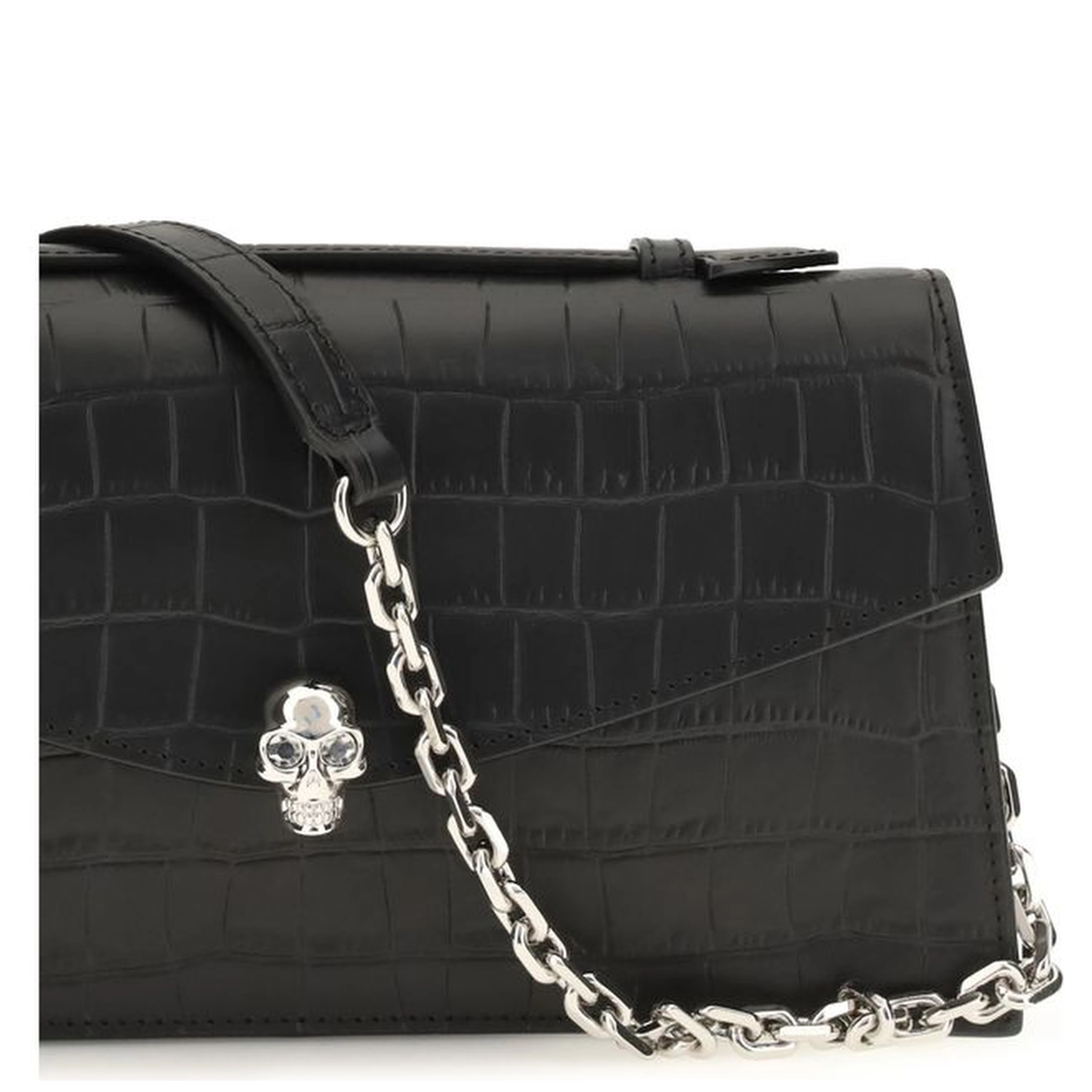 Black Calf Leather Bos Taurus Shoulder Bag