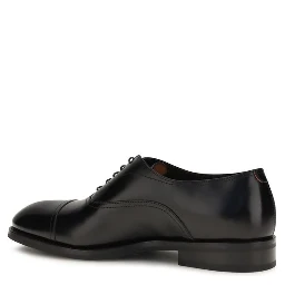 Black Calf Leather Bos Taurus Oxfords And Derbies