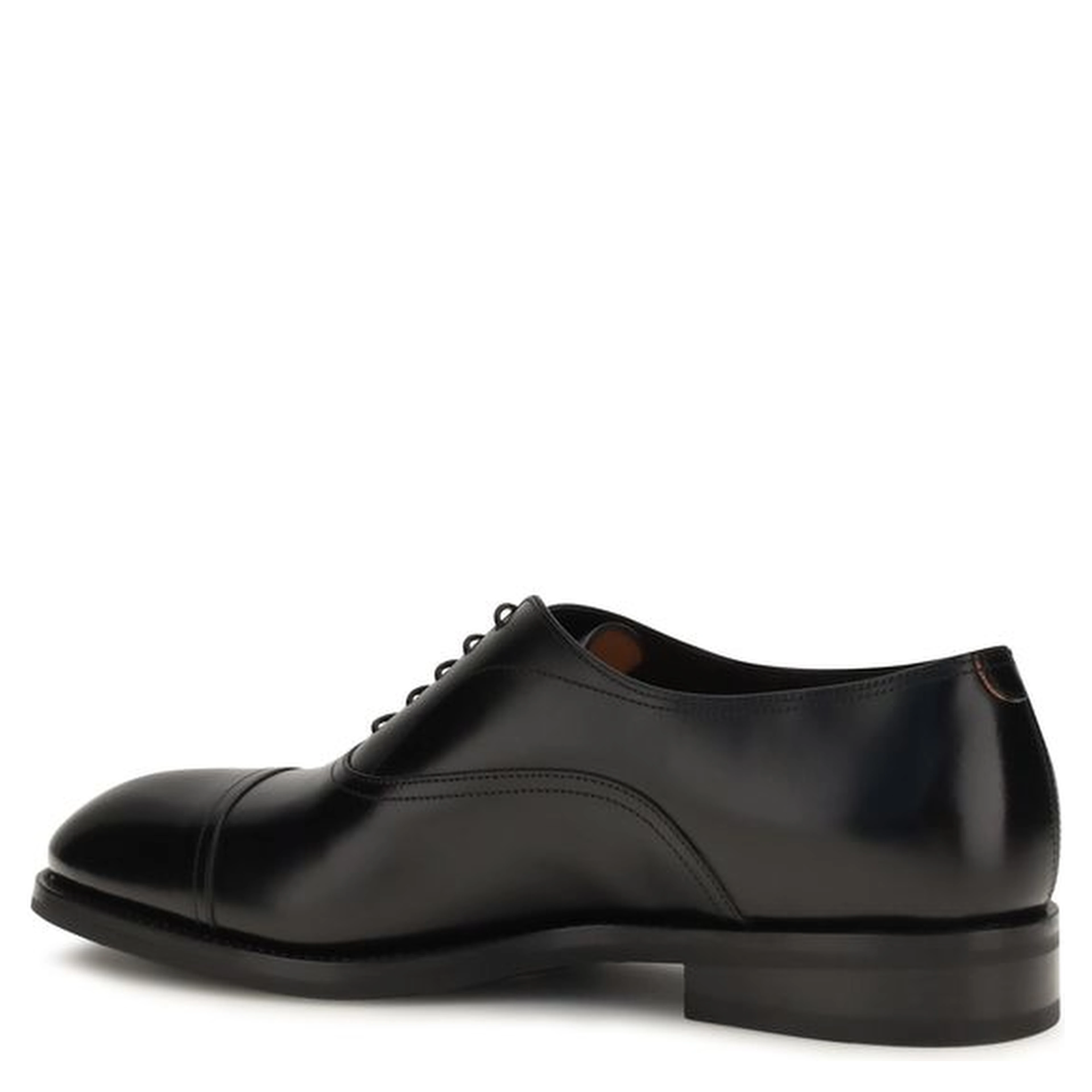 Black Calf Leather Bos Taurus Oxfords And Derbies