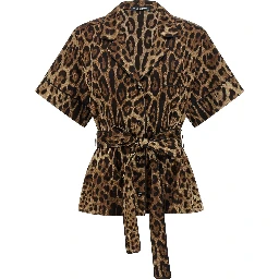 Brown Silk Blouse
