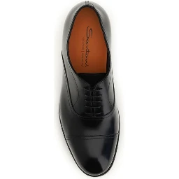 Black Calf Leather Bos Taurus Oxfords And Derbies