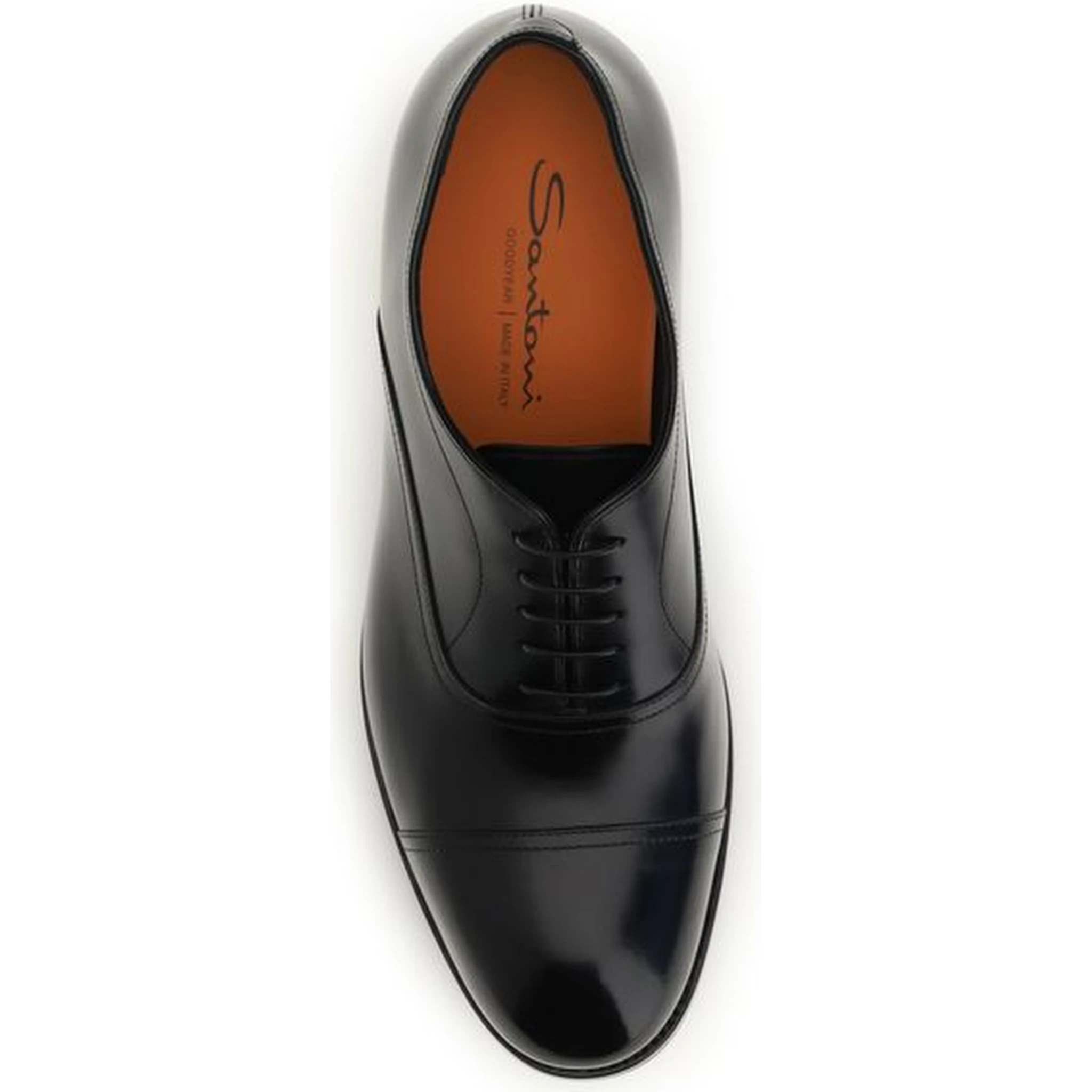 Black Calf Leather Bos Taurus Oxfords And Derbies