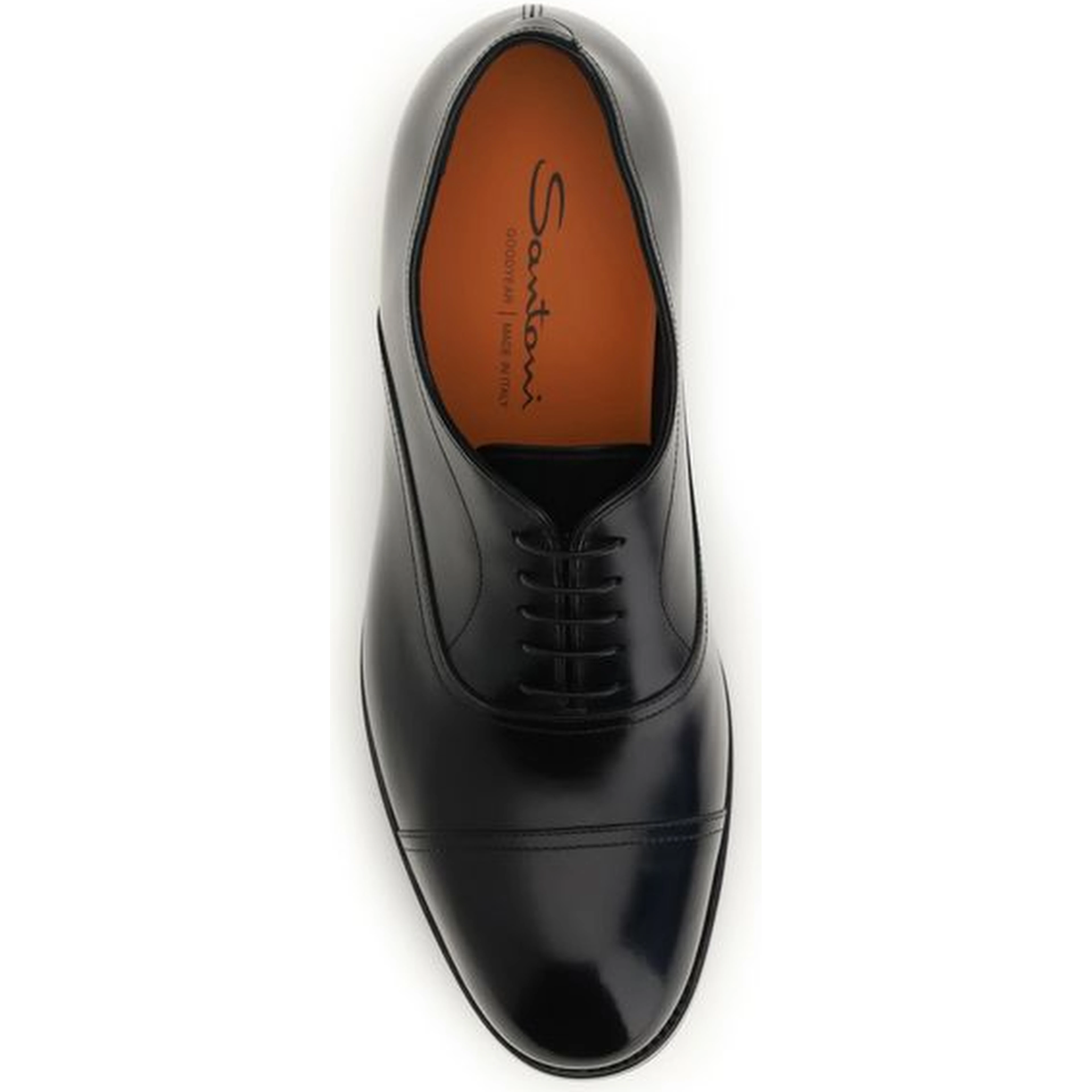 Black Calf Leather Bos Taurus Oxfords And Derbies