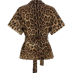 Brown Silk Blouse