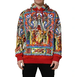 Multicolor Glamzilla Hooded Men Sweatshirt Sweater