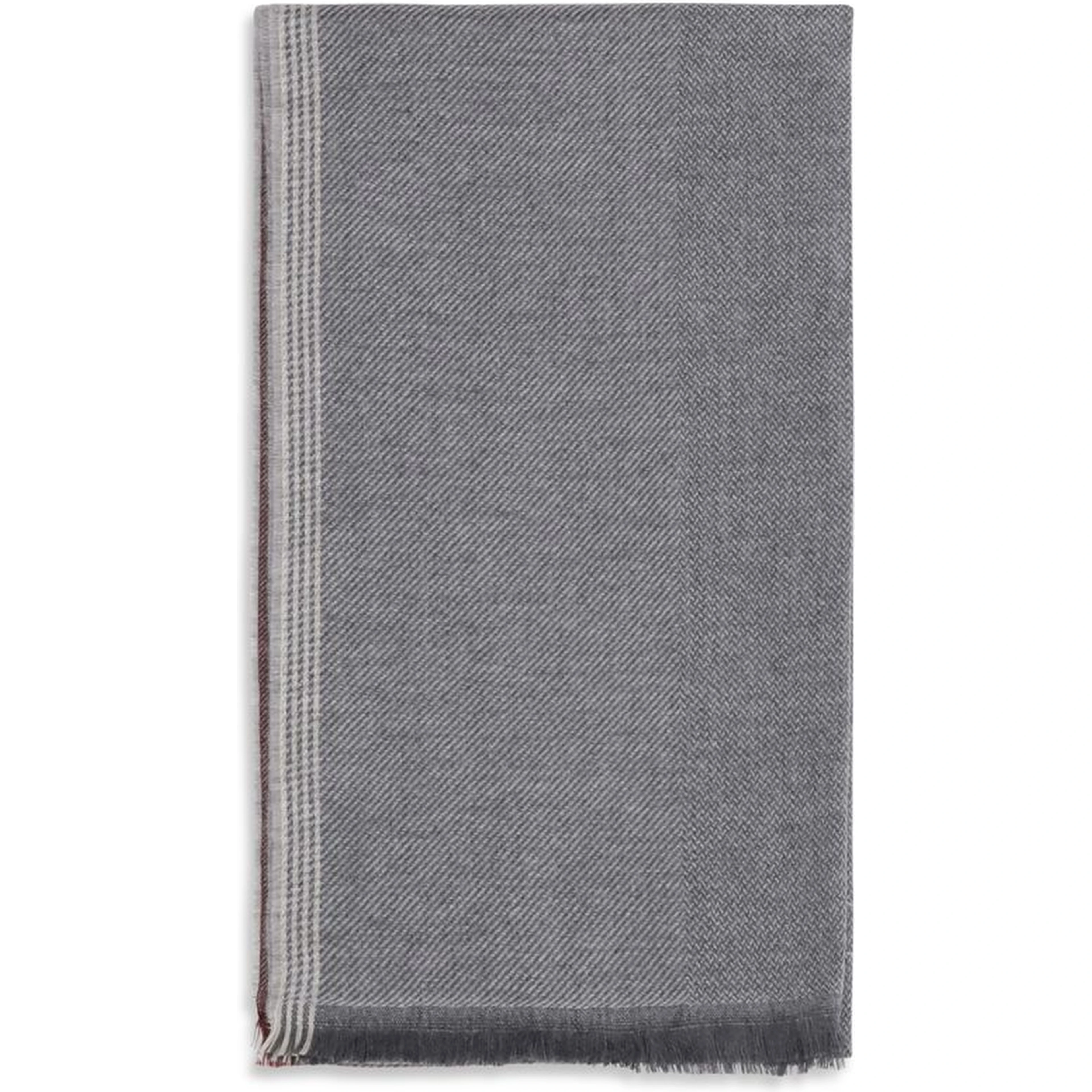 Gray Cashmere Scarf