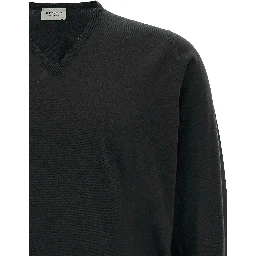 Black Merino Wool Cardigan