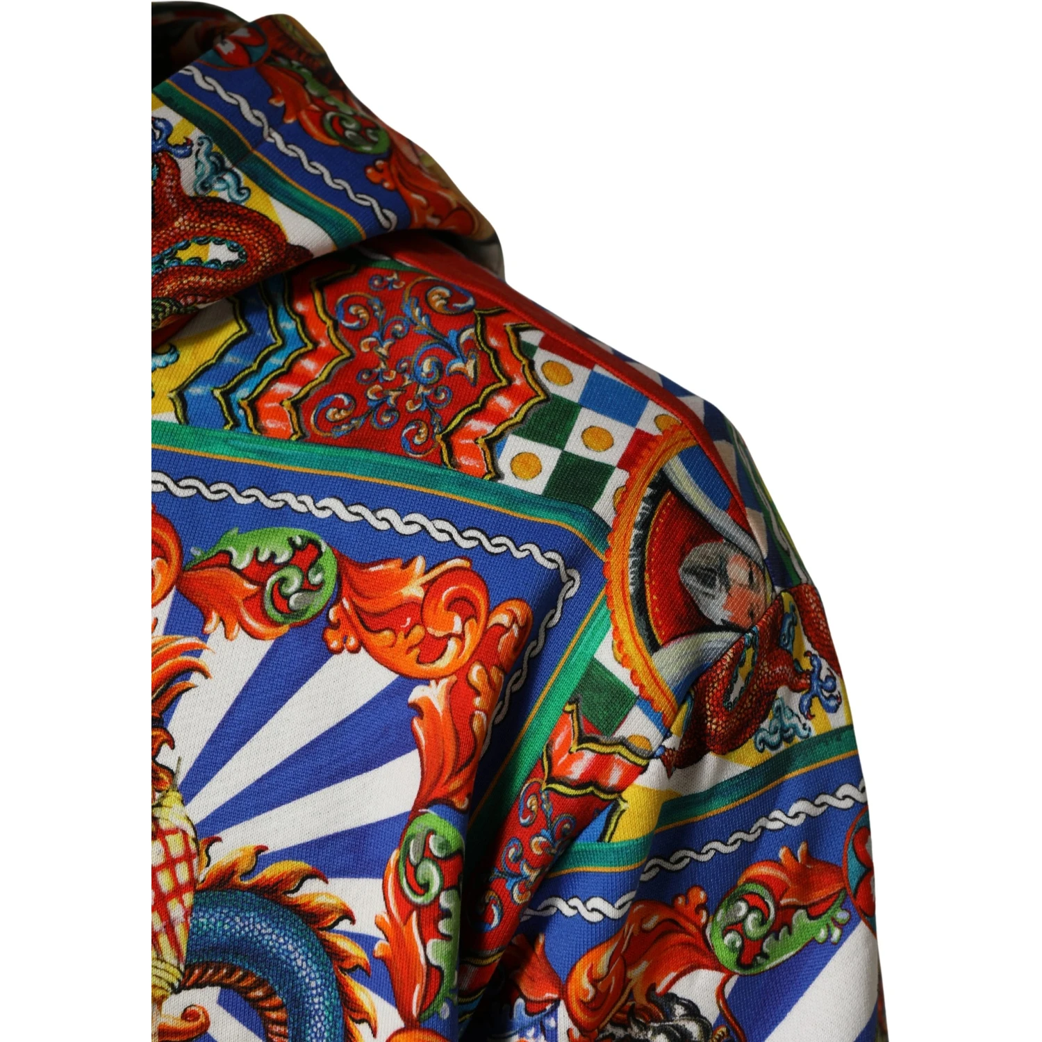 Multicolor Glamzilla Hooded Men Sweatshirt Sweater