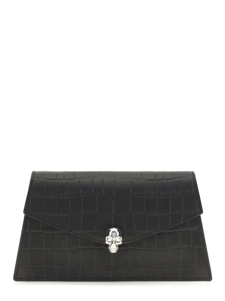 Black Calf Leather Bos Taurus Shoulder Bag