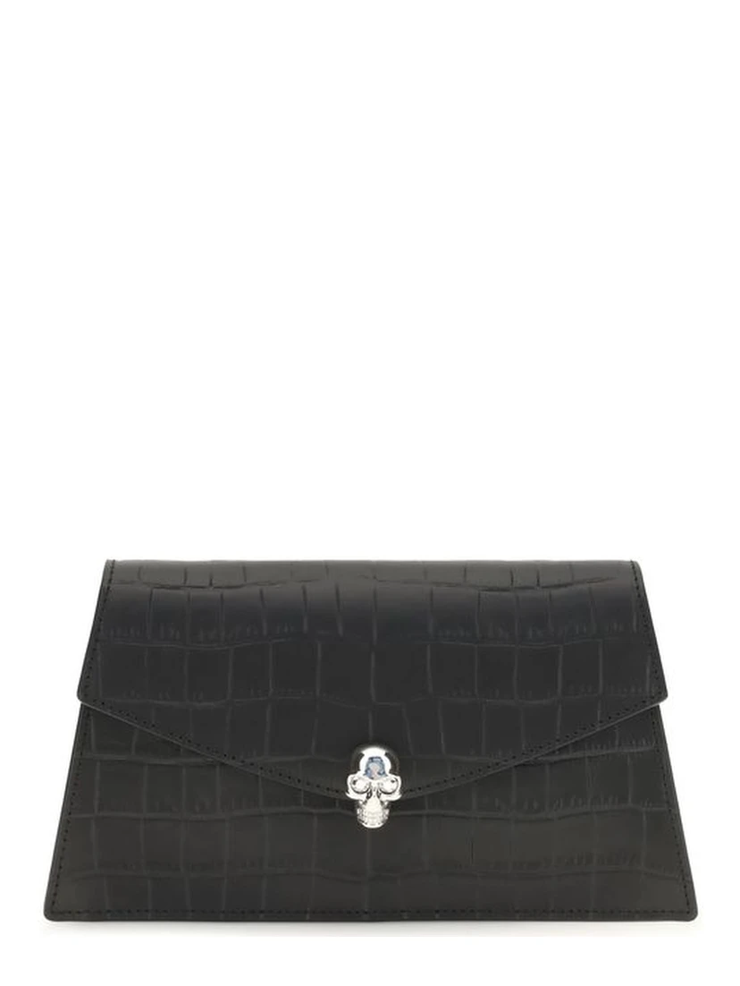Black Calf Leather Bos Taurus Shoulder Bag