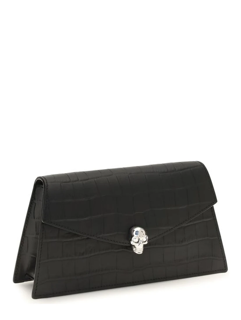 Black Calf Leather Bos Taurus Shoulder Bag