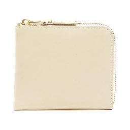 Beige Cowhide Cardholder