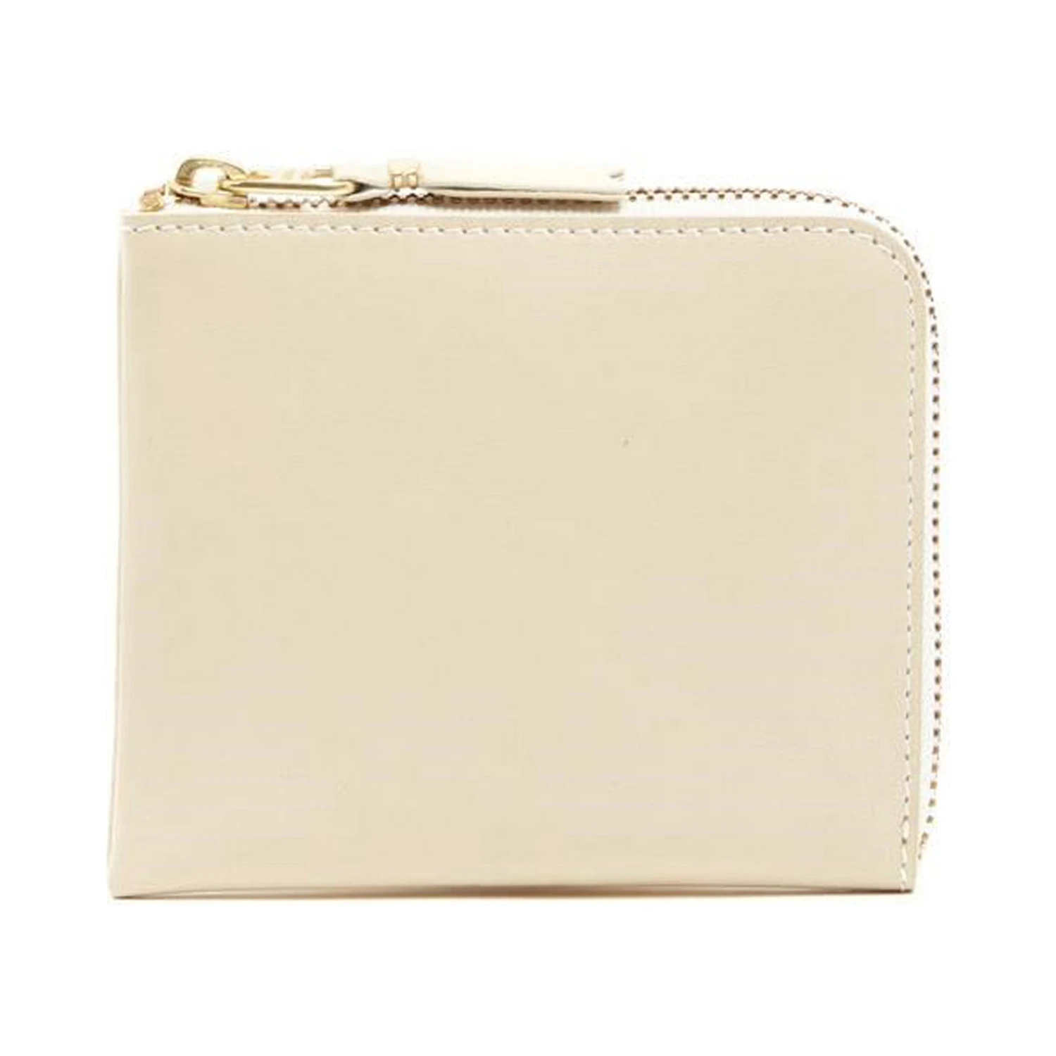 Beige Cowhide Cardholder