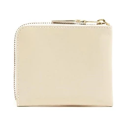 Beige Cowhide Cardholder