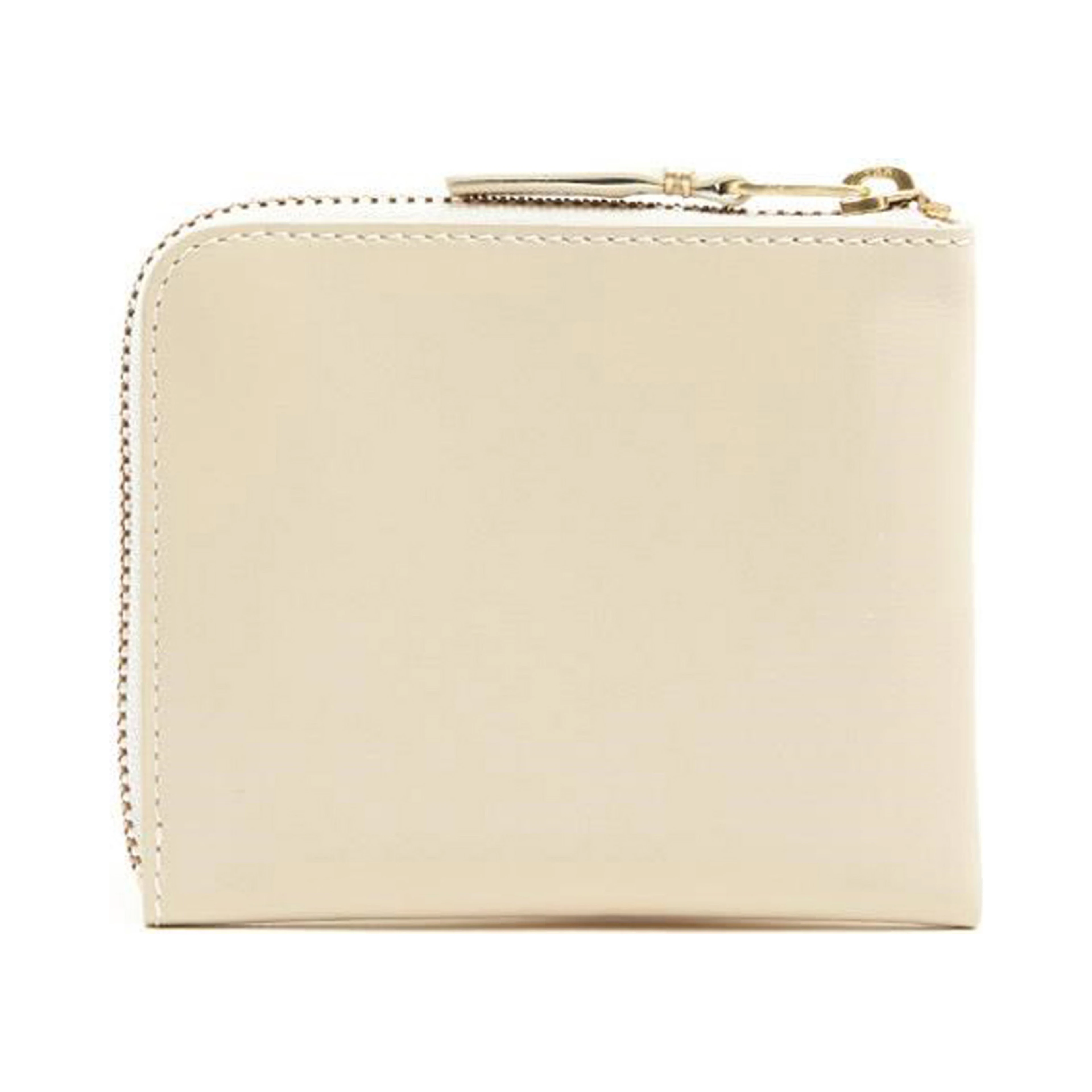 Beige Cowhide Cardholder