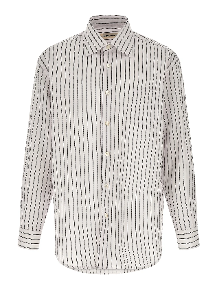 Bicolor Cotton Blouse