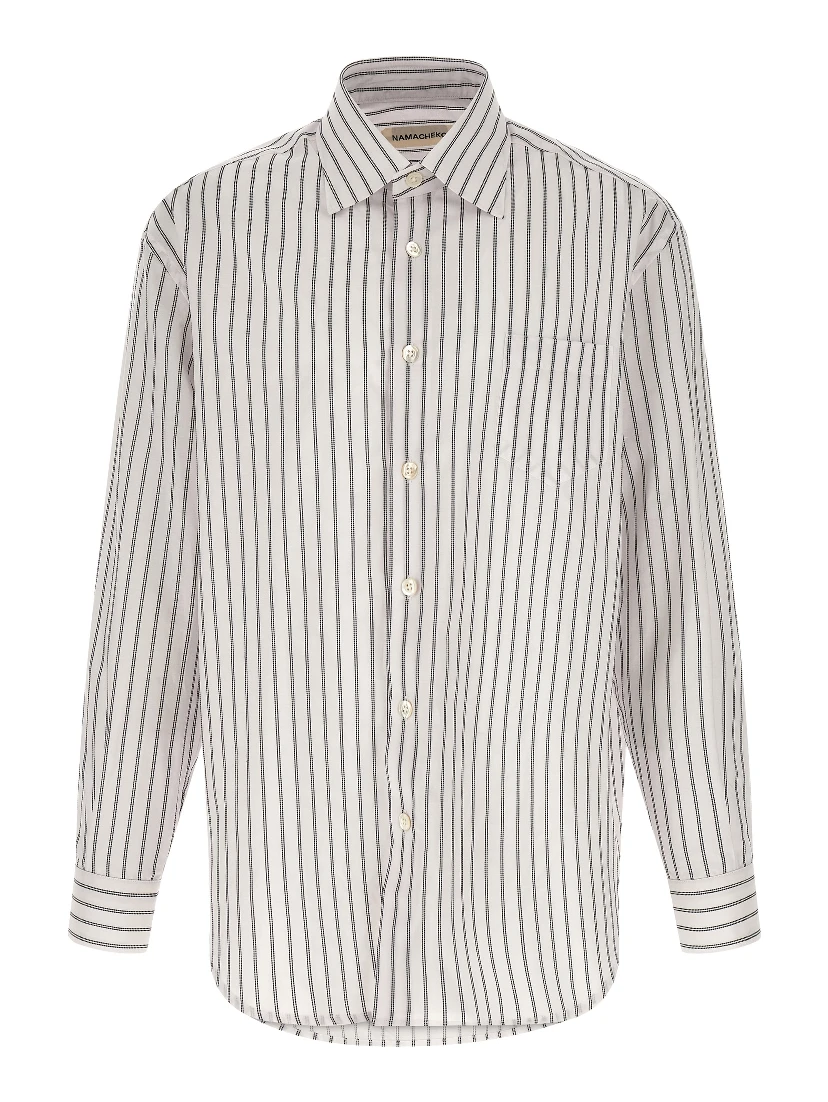 Bicolor Cotton Blouse