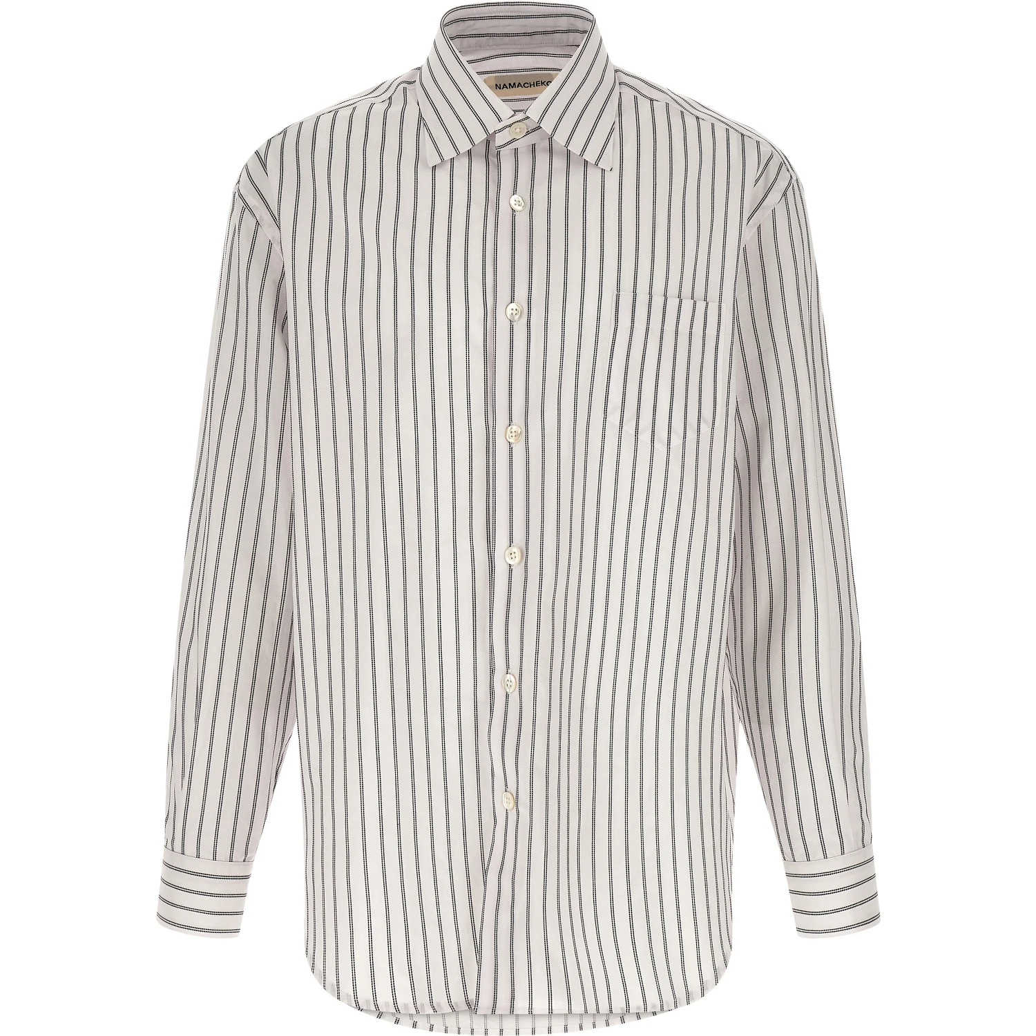 Bicolor Cotton Blouse