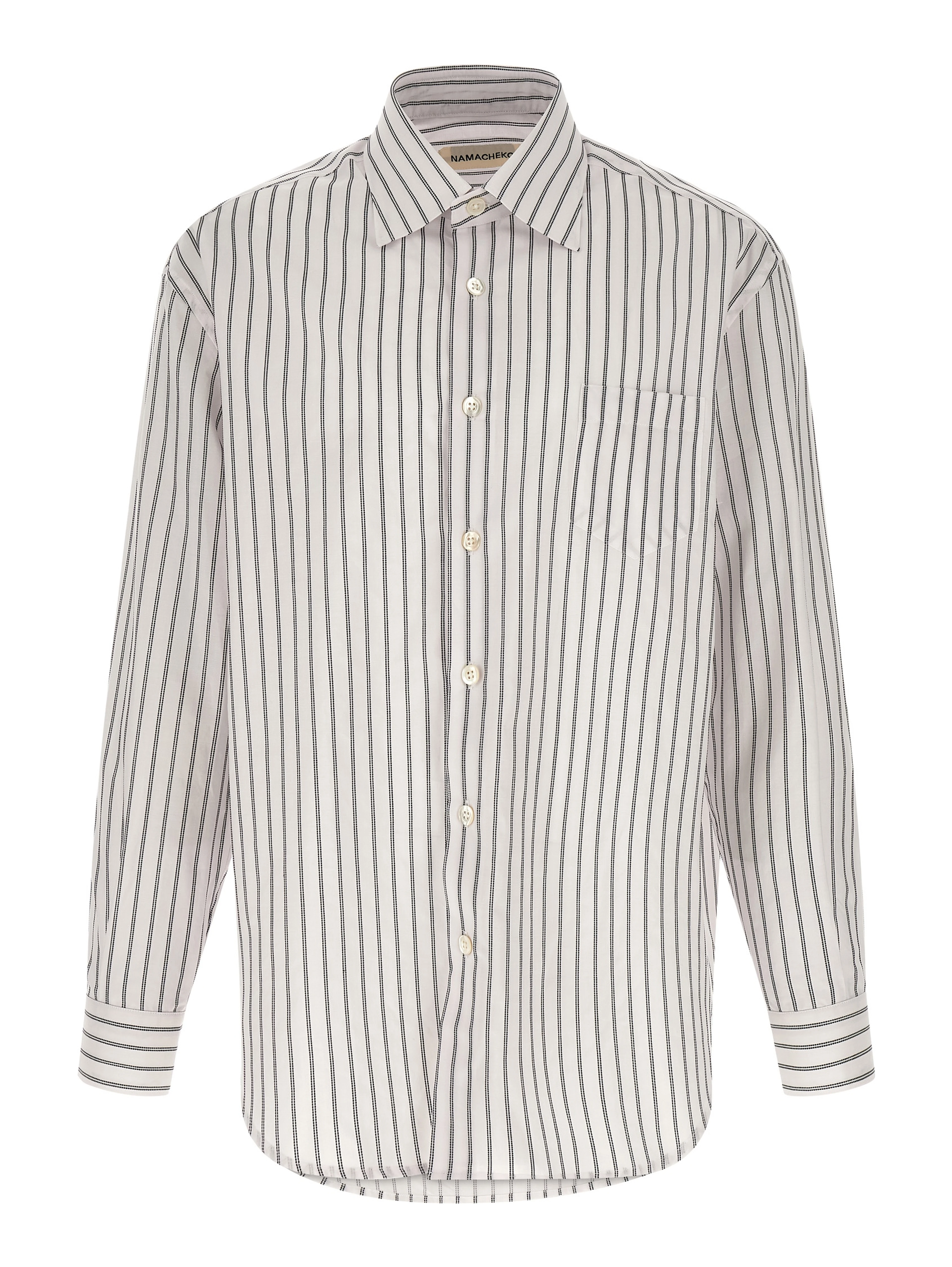 Bicolor Cotton Blouse